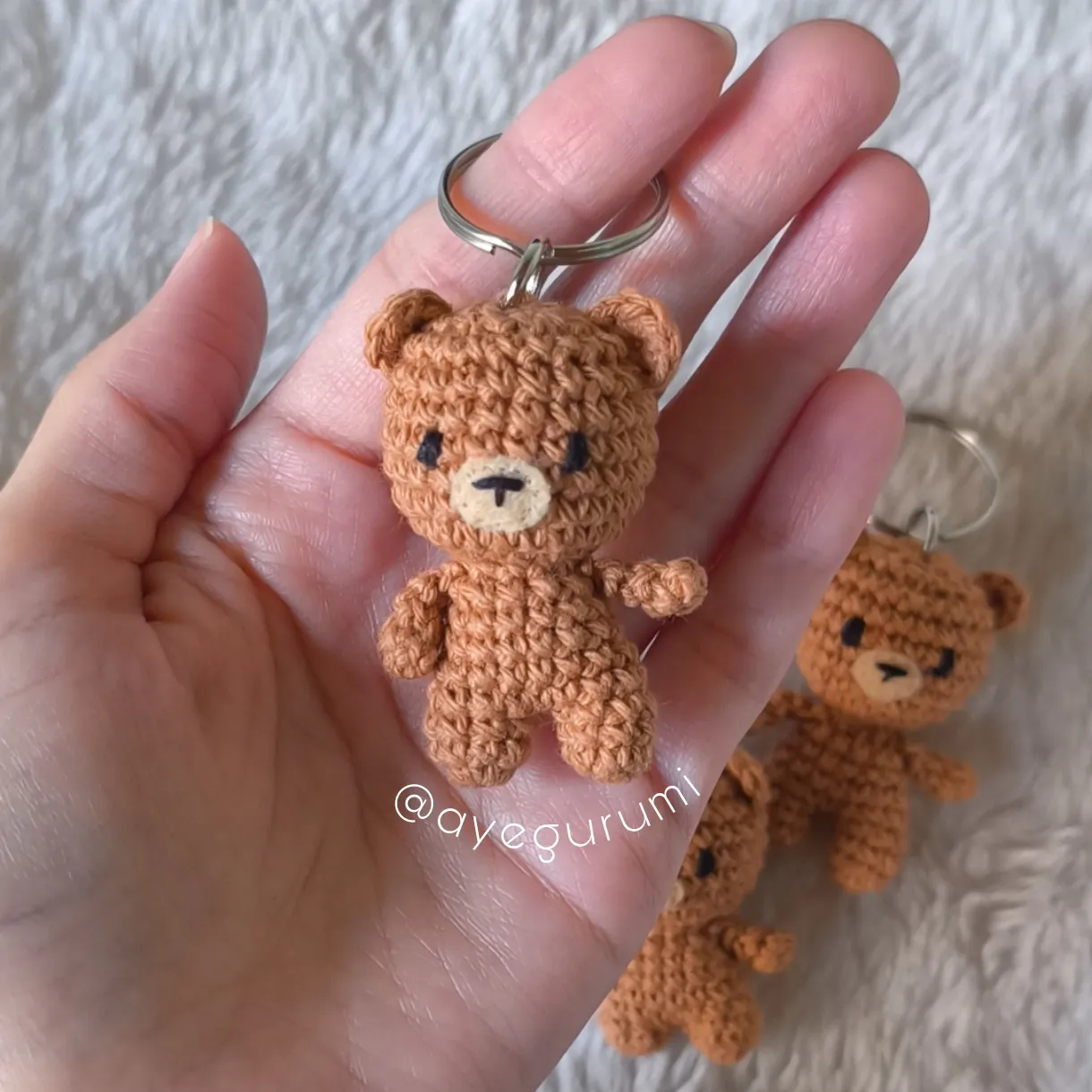 Mini Osito llavero