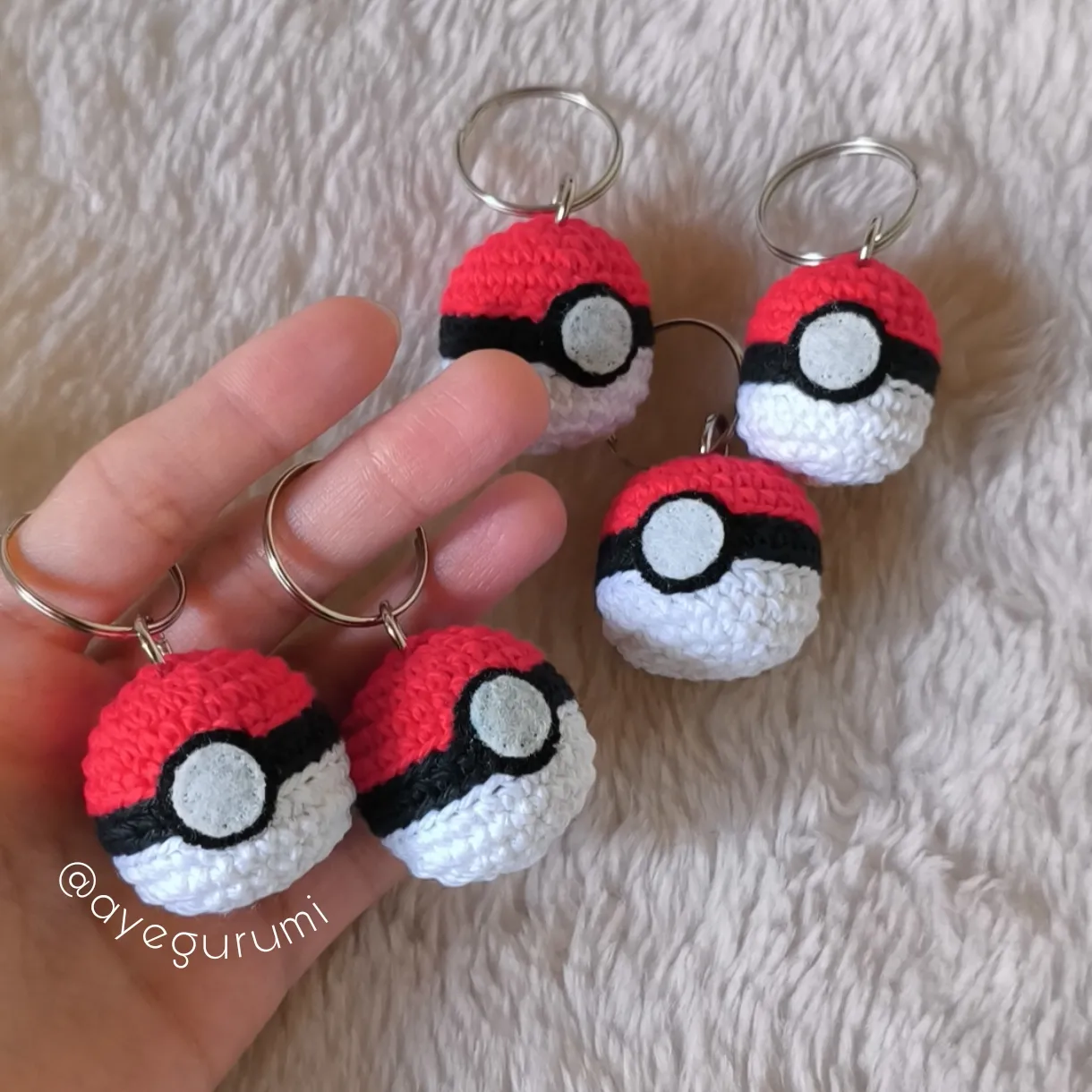 Pokebola llavero